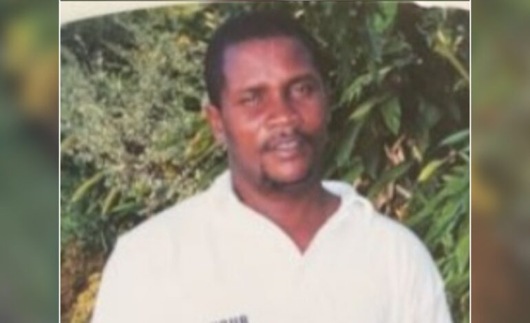 Death Announcement of 57 year old Hector Abraham better known as Reginald of Morne Prosper