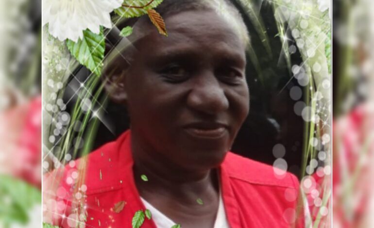 Death Announcement of 58  year old Theona Ann Joseph of 12 Griffin Lane Goodwill