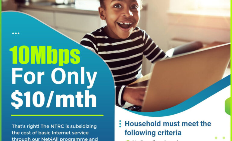 NTRC Launched New Subsidized Internet Service Programme