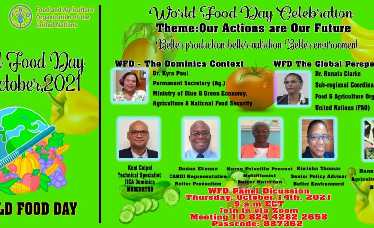 World Food Day Panel Discussion