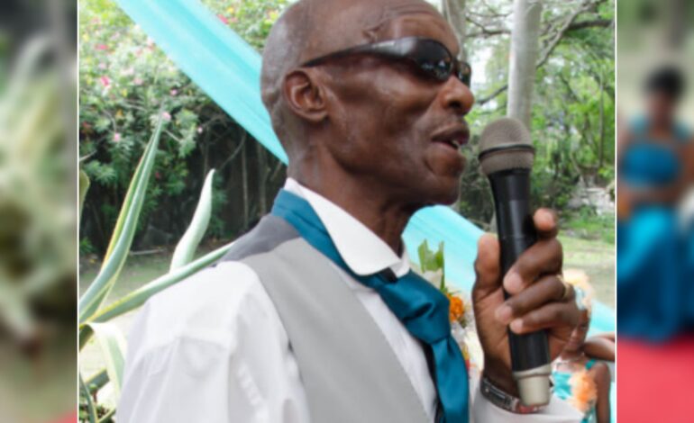 Death Announcement of 81 year old  Anthony Bastien better known as “Atieyee” (A- Tie- Ye) of Mortine Grand bay