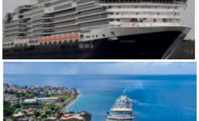 MV Enchanted Princess & MV Rotterdam makes inaugural calls to Dominica
