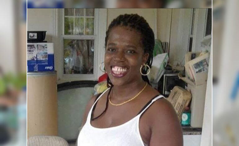  Death Announcement of 45 year old Aishah Ann Juliette James also known as  Roti Lady of Marigot