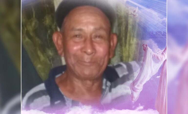 Death Announcement of 72 year old Edward Viville better known as Raymond of Mahaut River in the Kalinago Territory who resided in Guadeloupe