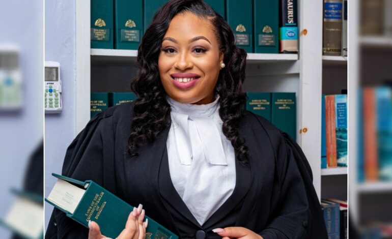 New Attorney-at-law called to the Bar in Dominica – A continuation of a resilient journey