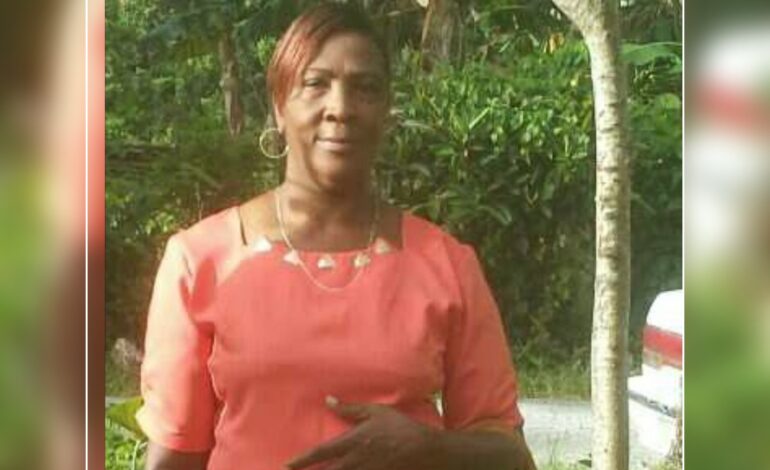 Death Announcement of 63 year old Christina Lawrence better known as Earlyn of Riviere Cyrique