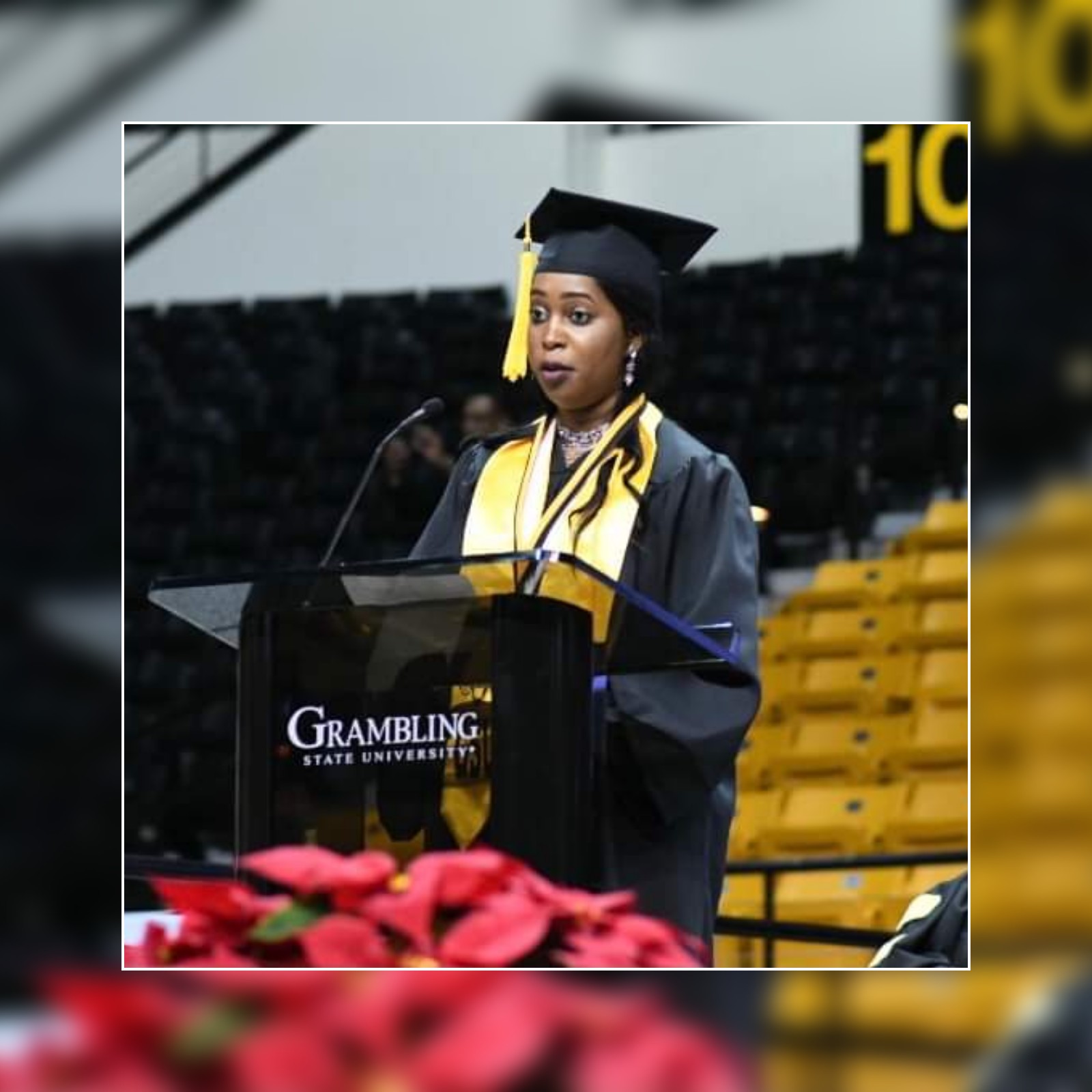 Dominican student Donelle Roberts captures Valedictorian of Grambling ...