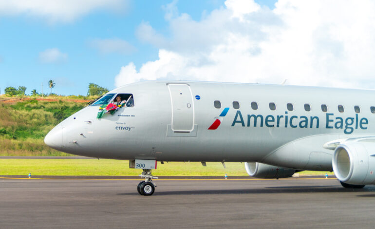 AMERICAN AIRLINES ANNOUNCES DAILY FLIGHTS TO DOMINICA
