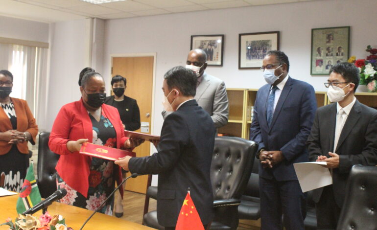 CHINA APPROVES NEW DESIGNS FOR THE CONSTRUCTION OF SIX SCHOOLS IN DOMINICA