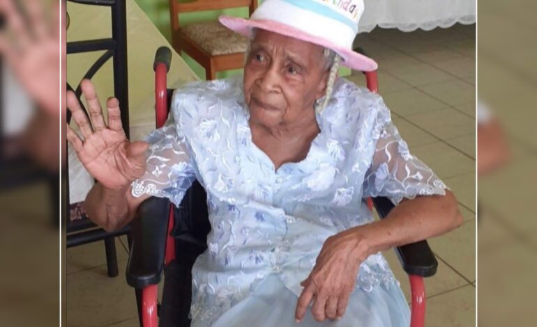 Death Announcement of 97 year old Mary Edmay Dupuis better known as Barbay of Bense