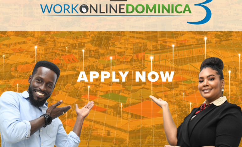 The Official Launch of Work Online Dominica Cohort 3