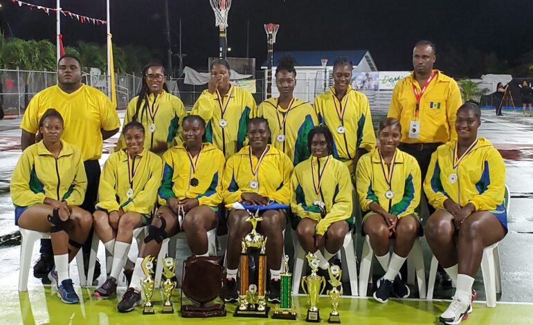 St Vincent and the Grenadines Captures 2022 OECS ECCB International Netball Series title.