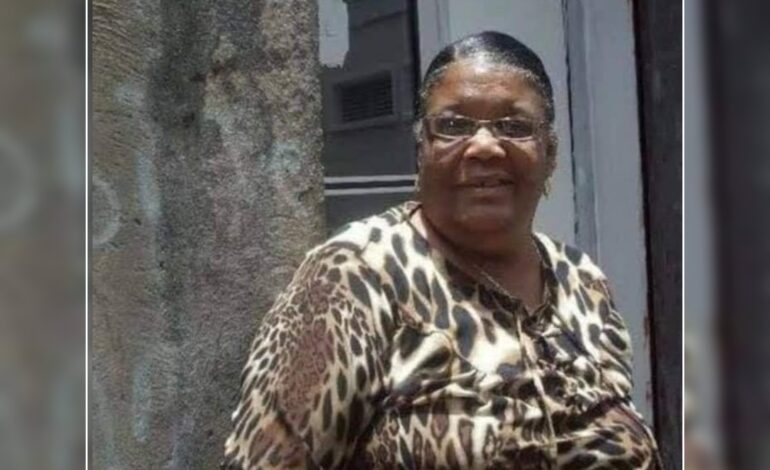 Death announcement of 74 year old  Patricia Benoit Anthony better known as Mother Clay of Pointe Michel who resided in Wall House