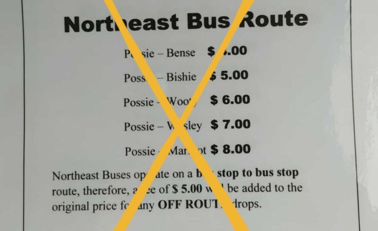 Increase in Bus Fees Require Approval
