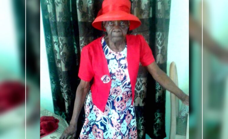 Death Announcement of 91 year old Agatha Jno Pierre better known as Daga of Castle Bruce