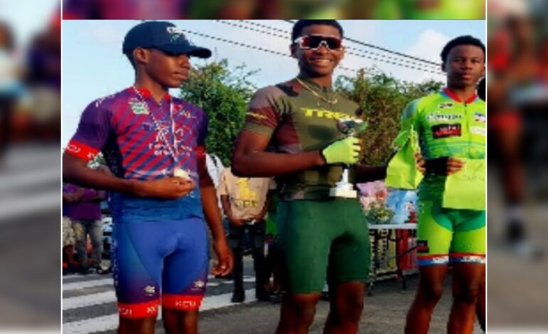 Ajaniah “Ajani” Casimir emerges in 2nd position in Golden Grain Circuit – Dominica Cycling Association Announces opportunities for the Youth in Cycling￼
