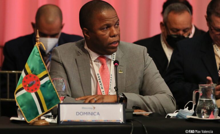 Minister Fidel Grant represents the Commonwealth of Dominica at the Food and Agriculture Organization’s 37th Regional Conference for Latin America and the Caribbean￼