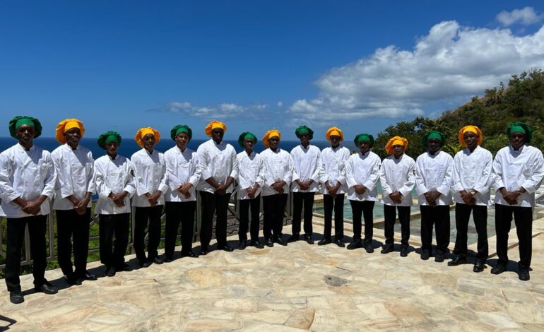  St. Mary’s Academy Culinary Arts Class observed Culinary Day at the Jungle Bay Resort learning about Culinary and Hygiene Techniques