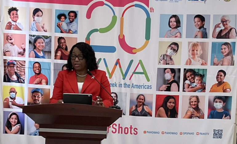PAHO Director calls for immunization gaps to be closed for all vaccines, including COVID-19