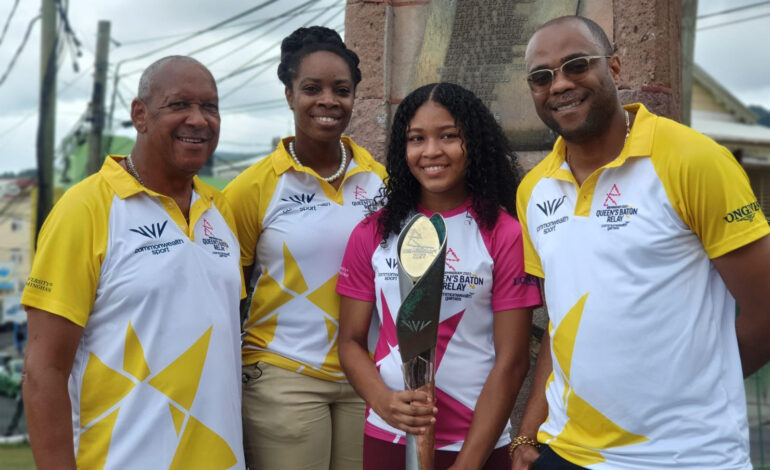 DOMINiCA HOSTS THE BIRMINGHAM 2022 QUEEN’S BATON RELAY￼