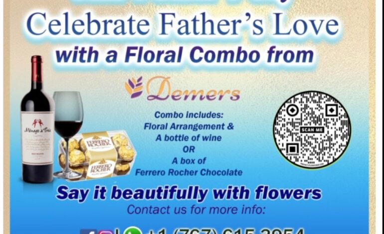 Flowers are for Father’s Too!