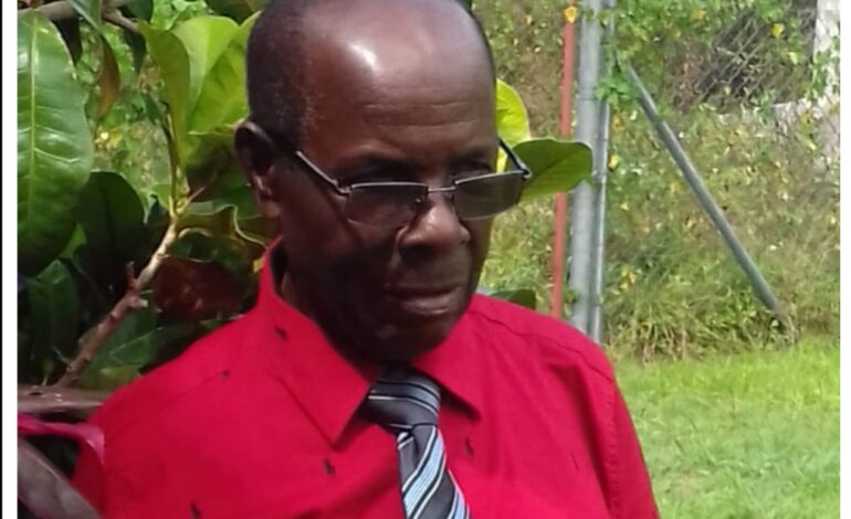 Death Announcement of 79 year old Former Principal Phillip Pierre-Louis better known as Teacher Phils or Mr. Pierre-Louis of Dublanc who resided in Cottage