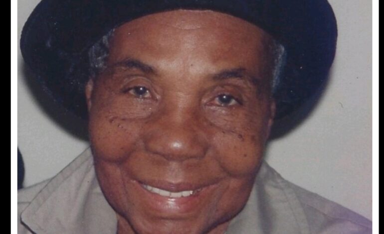 Death Announcement of 96 year old Alphonsia Veronica Giraud better known as Fonsie or Fonsia of Portsmouth