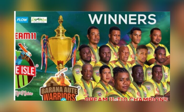 Barana Aute Warriors’ captain emerges top scorer of the Dream 11 Nature Isle T10 tournament￼