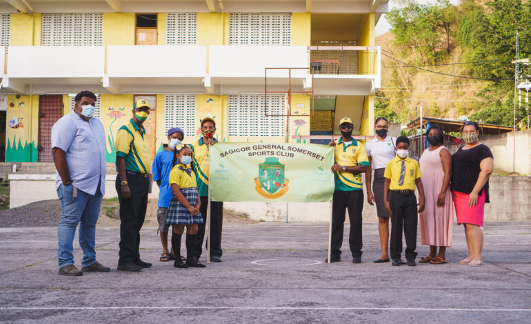 Sagicor General and Somerset Sports Club plants sustainable lessons at Kaleb John Laurent Primary School for World Environment Day