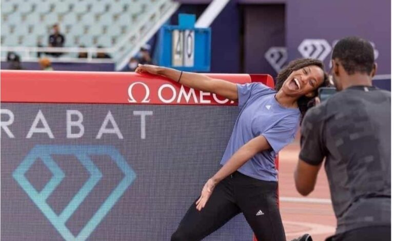 Thea Lafond jumps 14.46m to win gold at the Rabat Diamond League￼