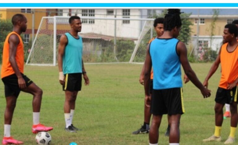 National Team Back In Training ahead of Thursday’s Must Win Game Against St Lucia