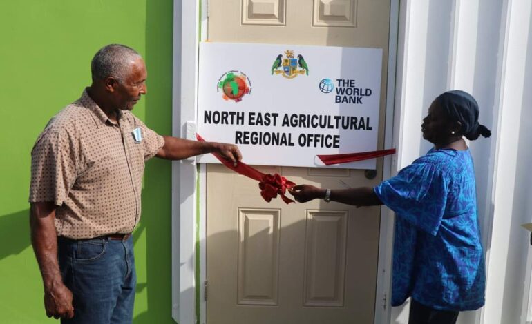 Three hundred- and sixty-thousand-dollar agricultural office within the North East Region commissioned for local famers and officers.