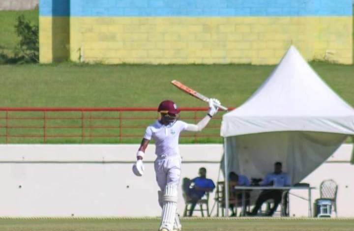  Alick Athanaze pulls off an impressive knock against Bangladesh “A” Team