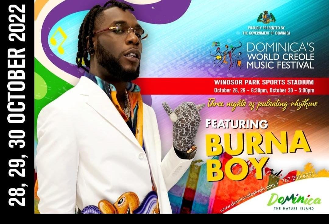 Burna Boy and Omah Lay announced as artistes for Dominica’s World