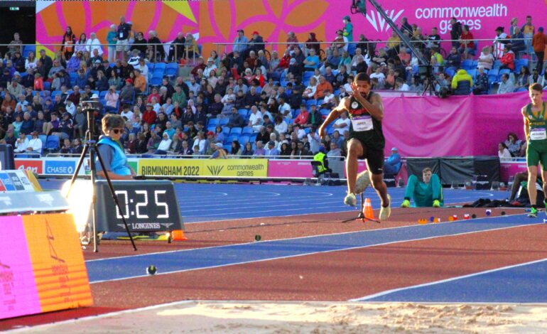 National Long Jumper Tristan James secures top 7 finish at 2022 Birmingham Commonwealth Games