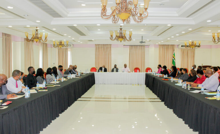 CABINET MEETS WITH COMMITTEE OF PERMANENT SECRETARIES TO DISCUSS BUDGET IMPLEMENTATION