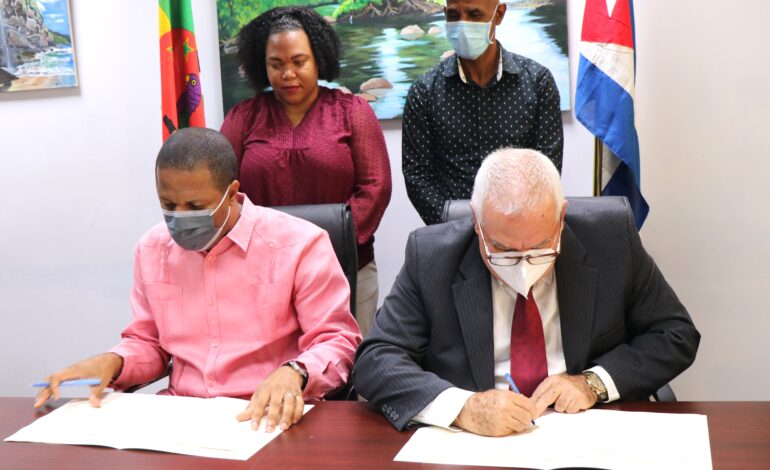 Cuba and Dominica sign Memorandum of Understanding on technical cooperation in agriculture