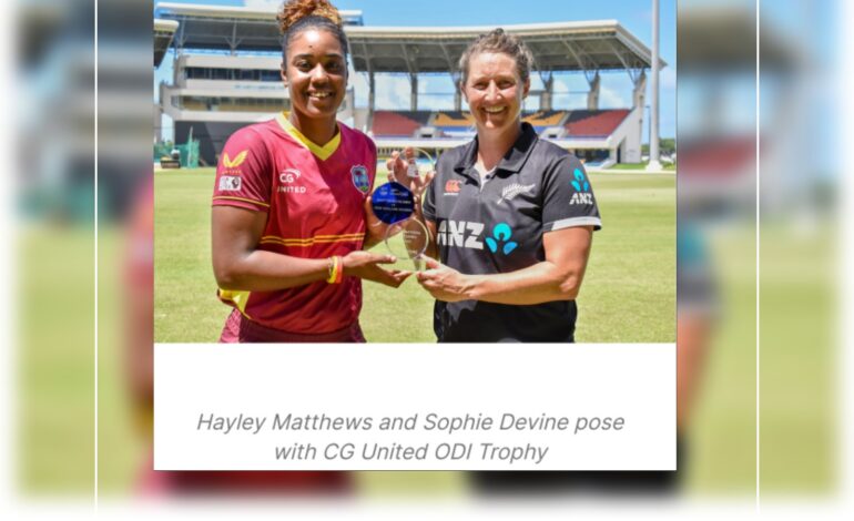 Tropical Storm Fiona forces postponement of 1st CG United Women’s ODI between West Indies vs New Zealand