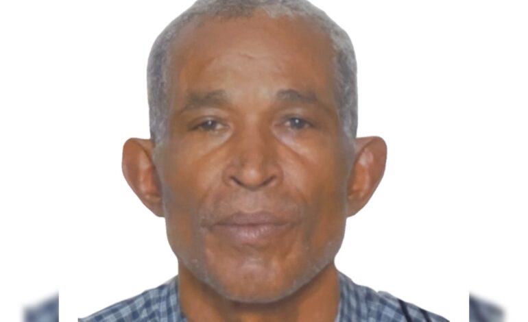 Death Announcement of 70 year old John Gilbert  better known as Jean of Penville who resided at River Estate, Canefield￼