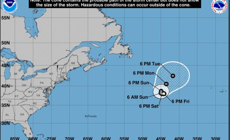 Tropical Storm Danielle forms, 1st hurricane of the season could form by this weekend