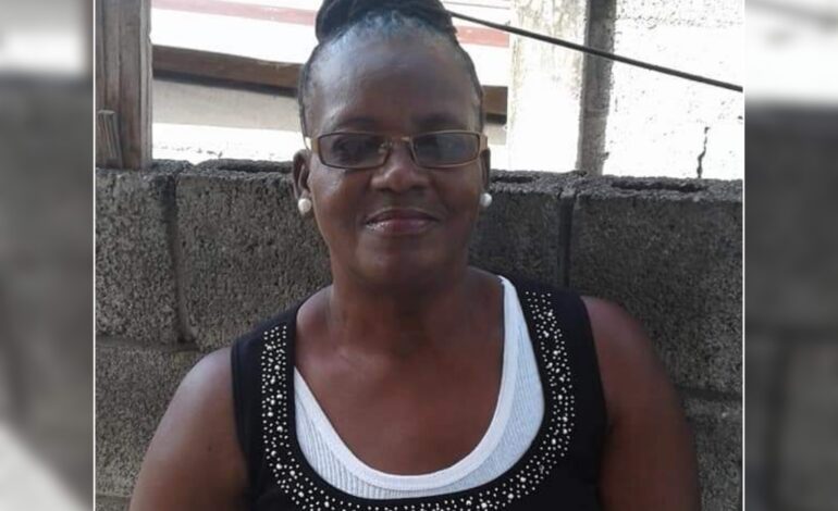 Death Announcement of 59 year old Cecilia Ingrid Prosper better known as Ingrid of Tarish Pit