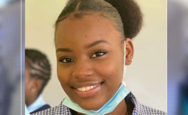 Sherrese Andrew a Girl Guide representative of Dominica selected to attend the United nations climate change conference in Sharm El-Sheikh in Egypt.