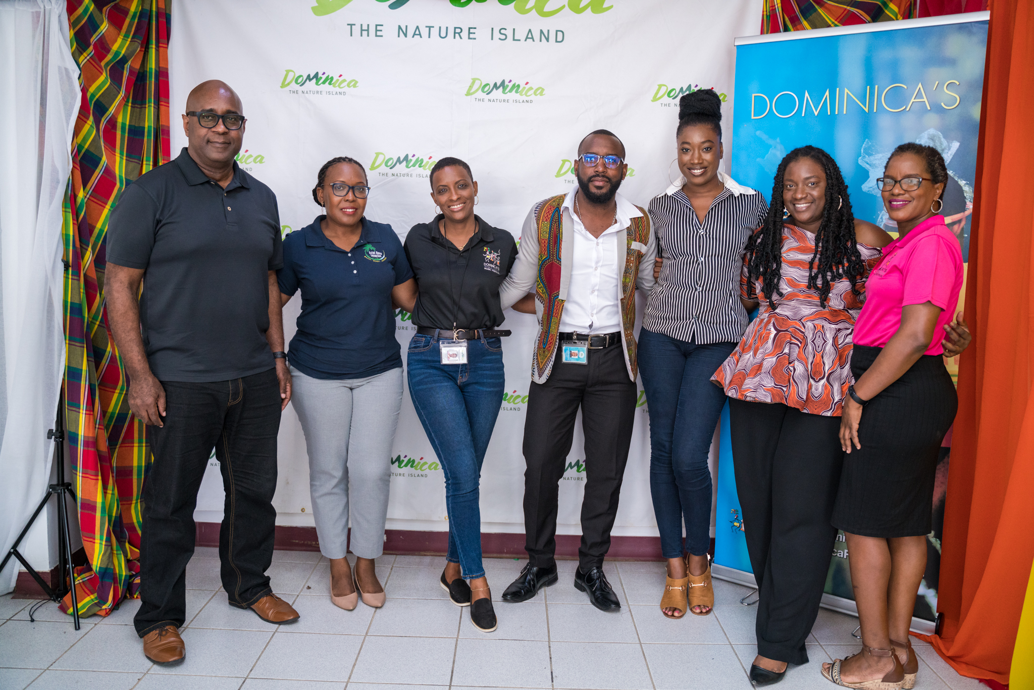 Dominica S World Creole Music Festival Launches Festival Village Emonews   DSC00031 1 