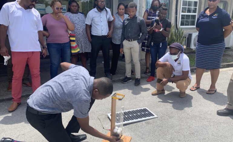  Training of Barbadian Farmers in Renewable Energy￼