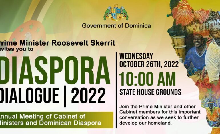 CABINET OF GOVERNMENT MINISTERS TO MEET WITH THE  DOMINICAN DIASPORA ON WEDNESDAY