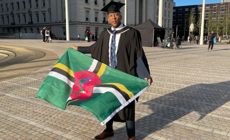 Former police and military officer graduates with BSc in Sports Therapy