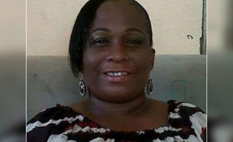 Death Announcement of 56 year old Junie Paula  nee Pierre Joseph of Cottage