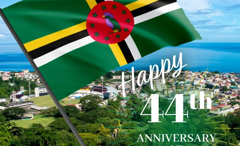 Happy 44th Independence Anniversary to Dominica!