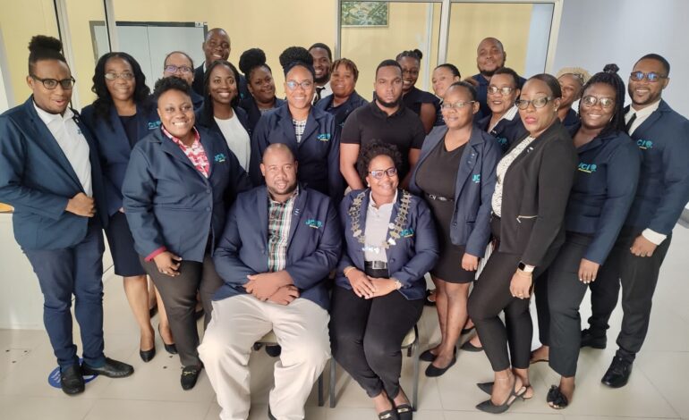  Police Constable Mickael Desbonnes Elected as JCI Dominica’s 36th President.