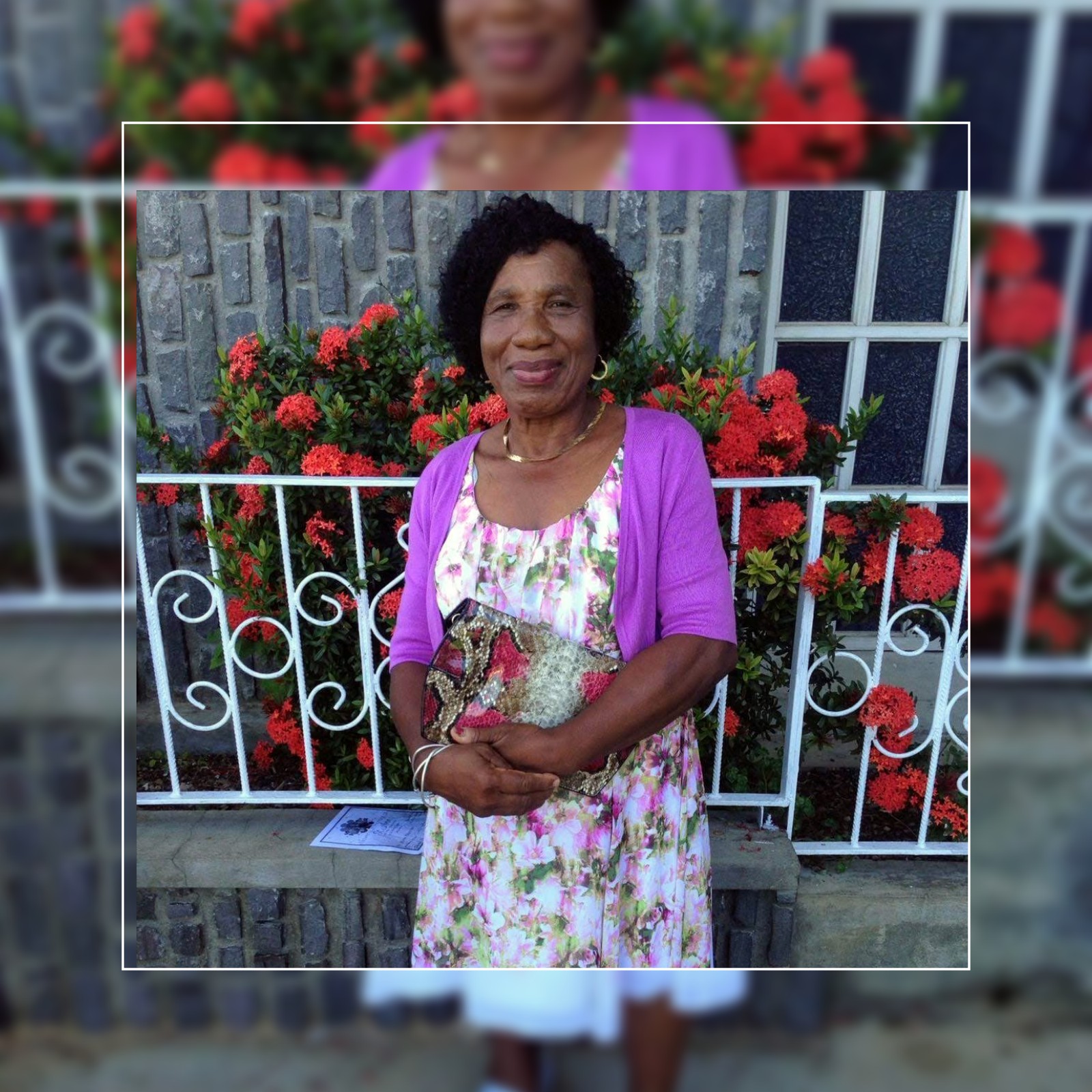 Death Announcement of 74 year old Beatrice Simon of Delices who